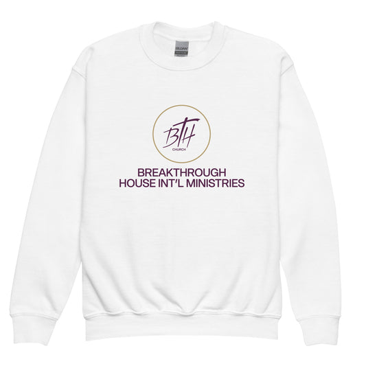 Classic | Youth Sweatshirt | Breakthrough House International Ministries | Crest Logo