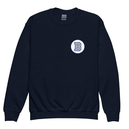 Classic | Youth Sweatshirt | Bronxville | Badge Logo