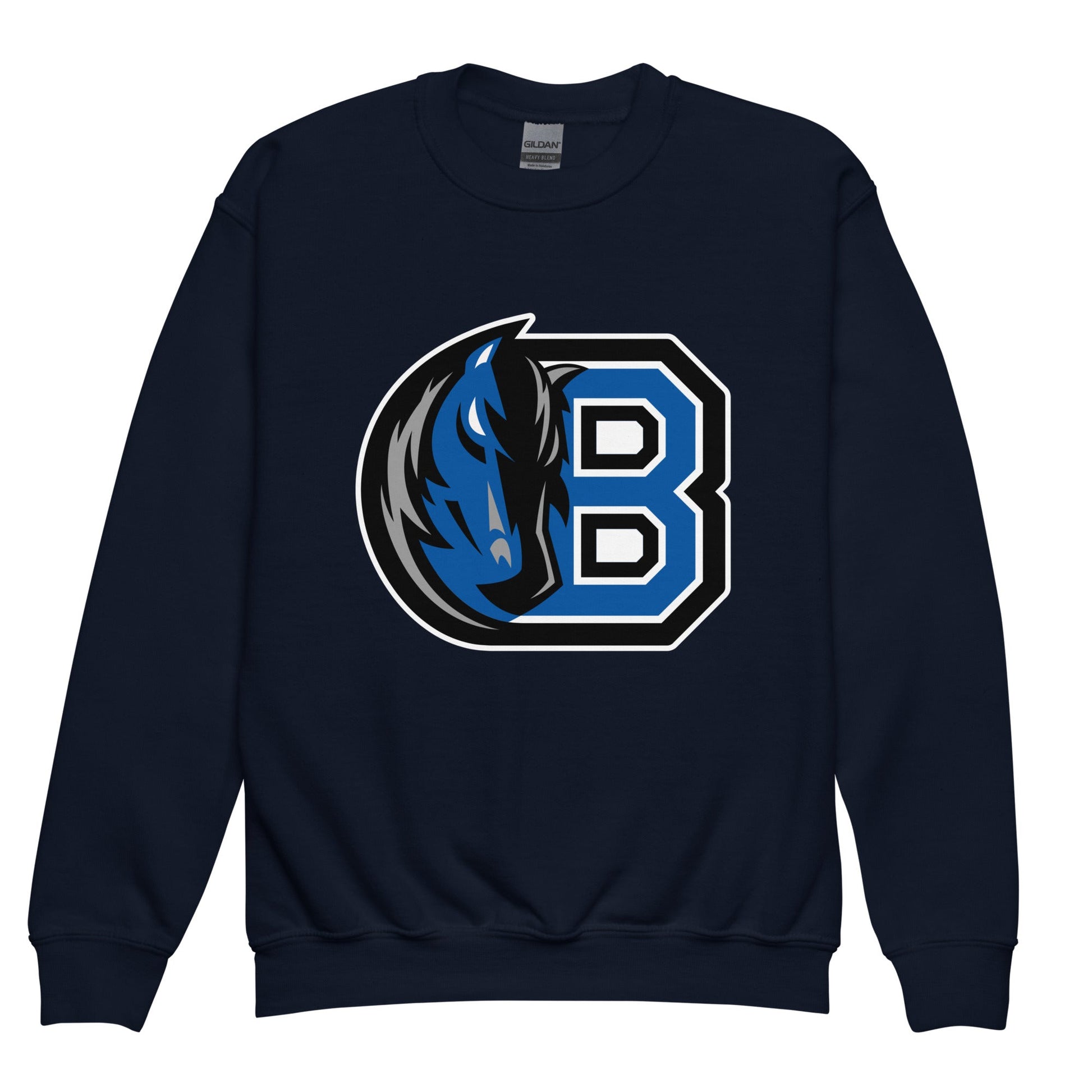 Classic | Youth Sweatshirt | Bronxville | Crest Logo