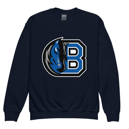 Classic | Youth Sweatshirt | Bronxville | Crest Logo