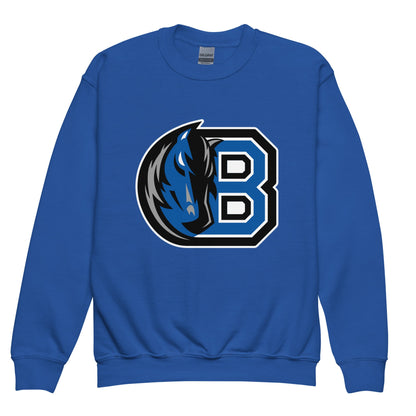 Classic | Youth Sweatshirt | Bronxville | Crest Logo