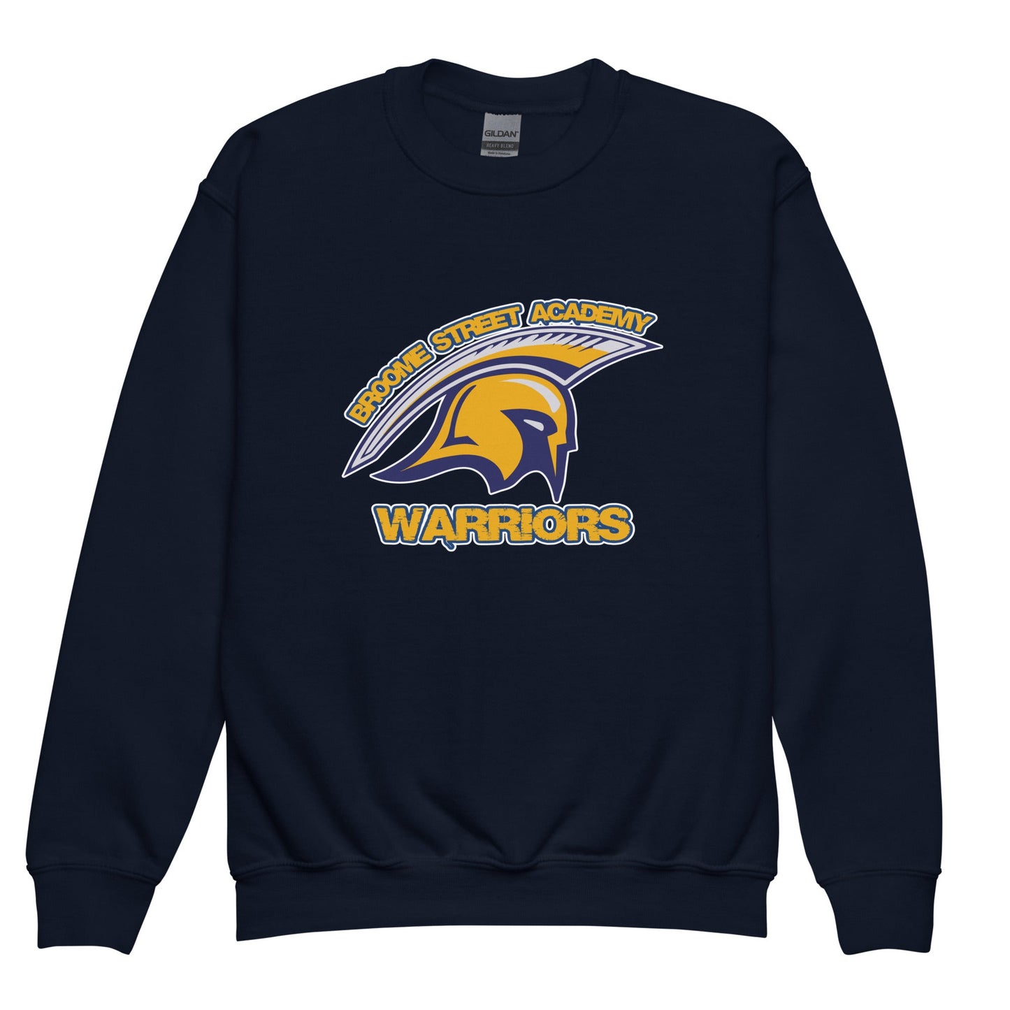 Classic | Youth Sweatshirt | Broome Street Academy | Helmet Logo
