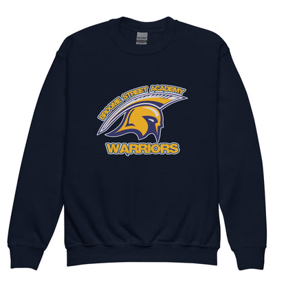 Classic | Youth Sweatshirt | Broome Street Academy | Helmet Logo