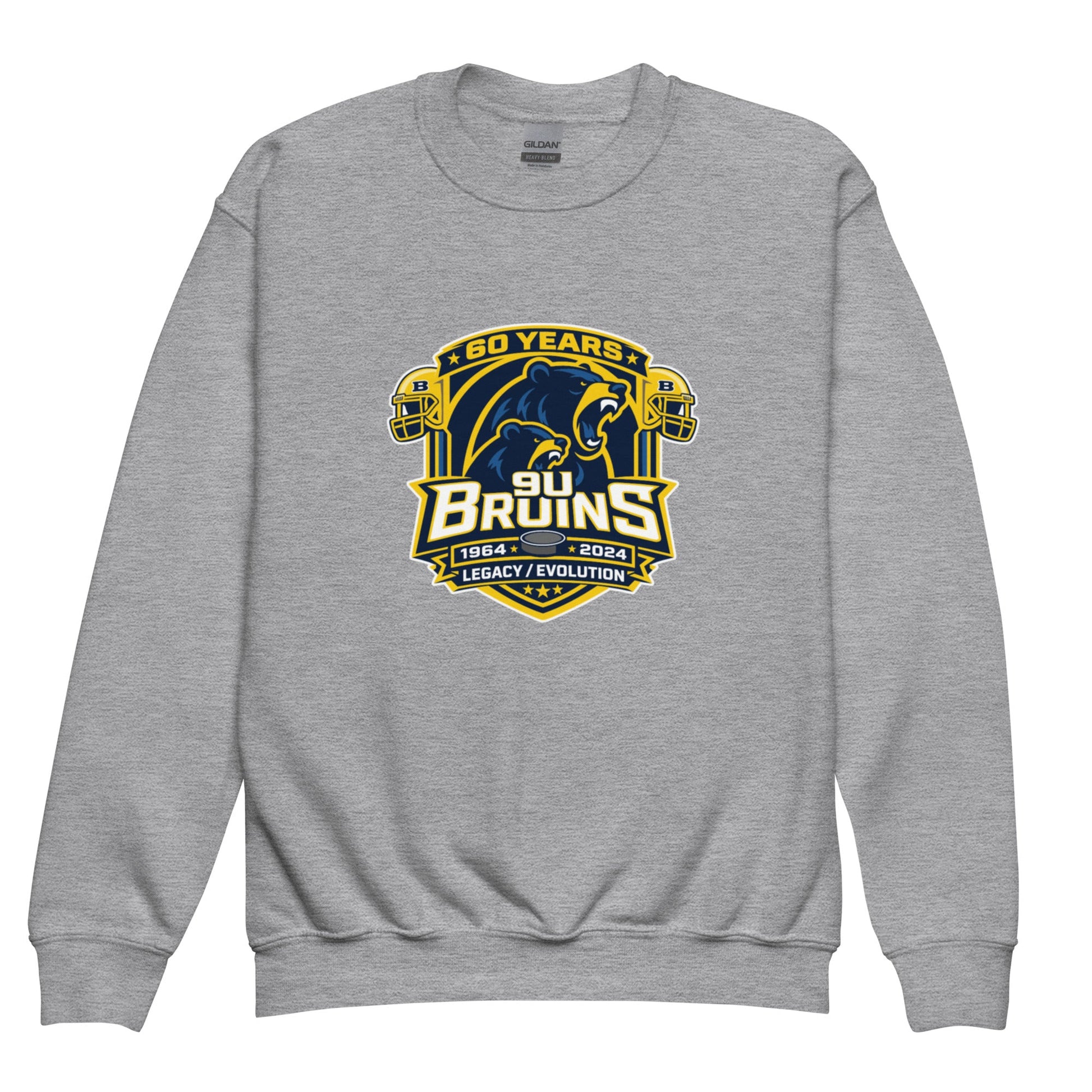 Classic | Youth Sweatshirt | Bruins The Evolution | Legacy Crest Logo