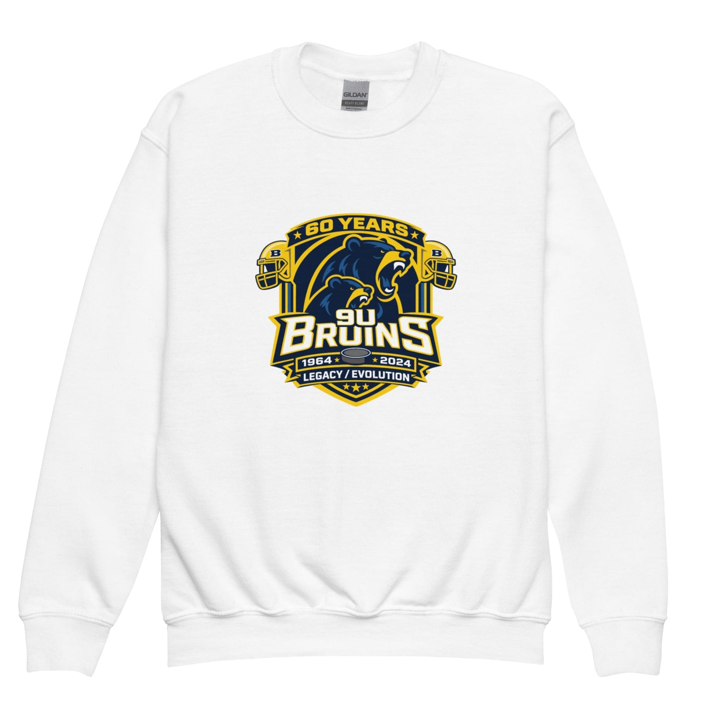 Classic | Youth Sweatshirt | Bruins The Evolution | Legacy Crest Logo