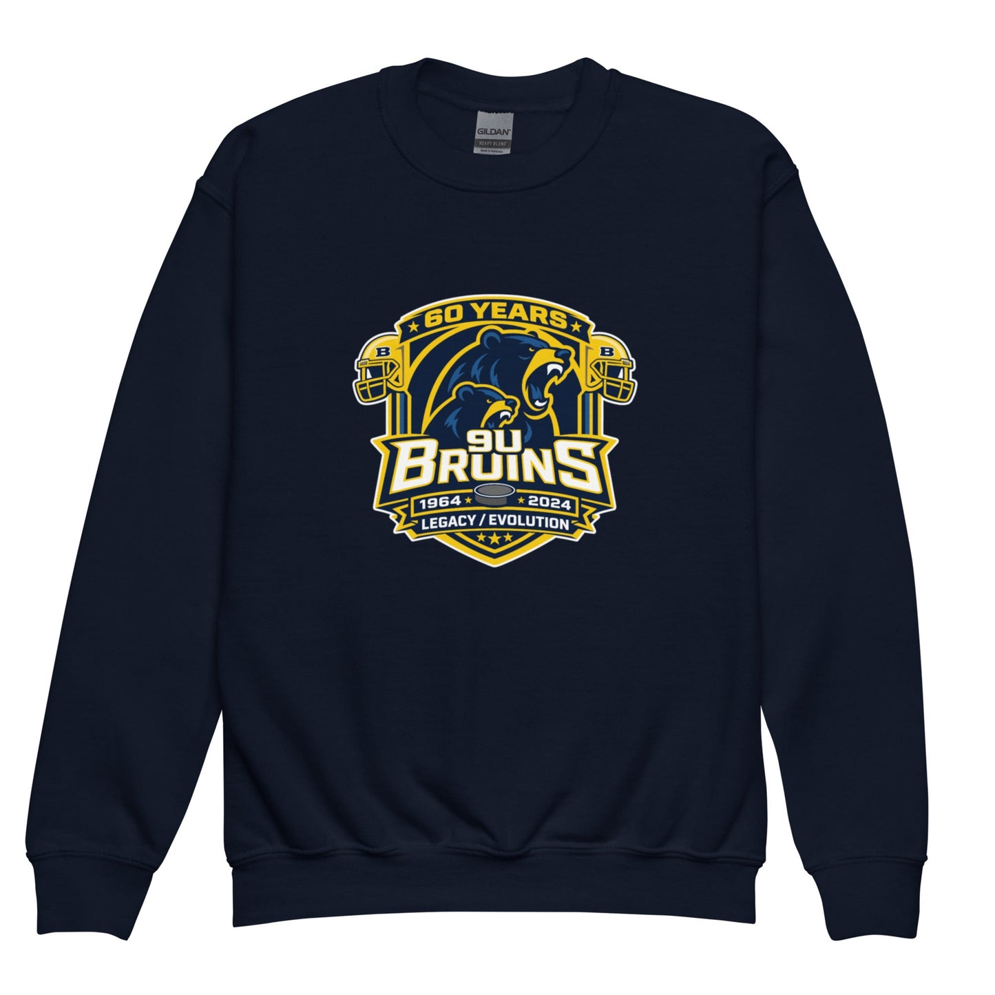 Classic | Youth Sweatshirt | Bruins The Evolution | Legacy Crest Logo