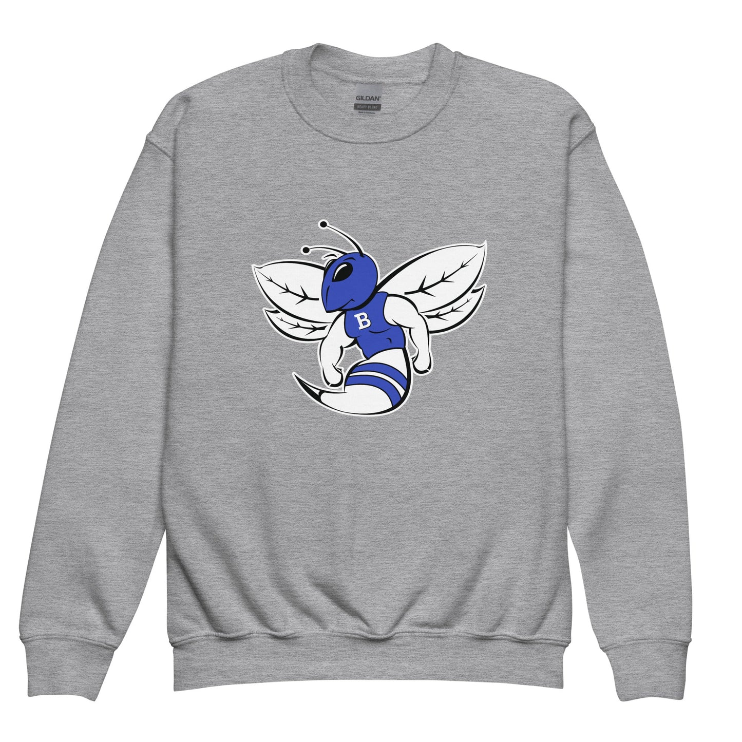 Classic | Youth Sweatshirt | Bryant High School Track Booster | Hornet Logo
