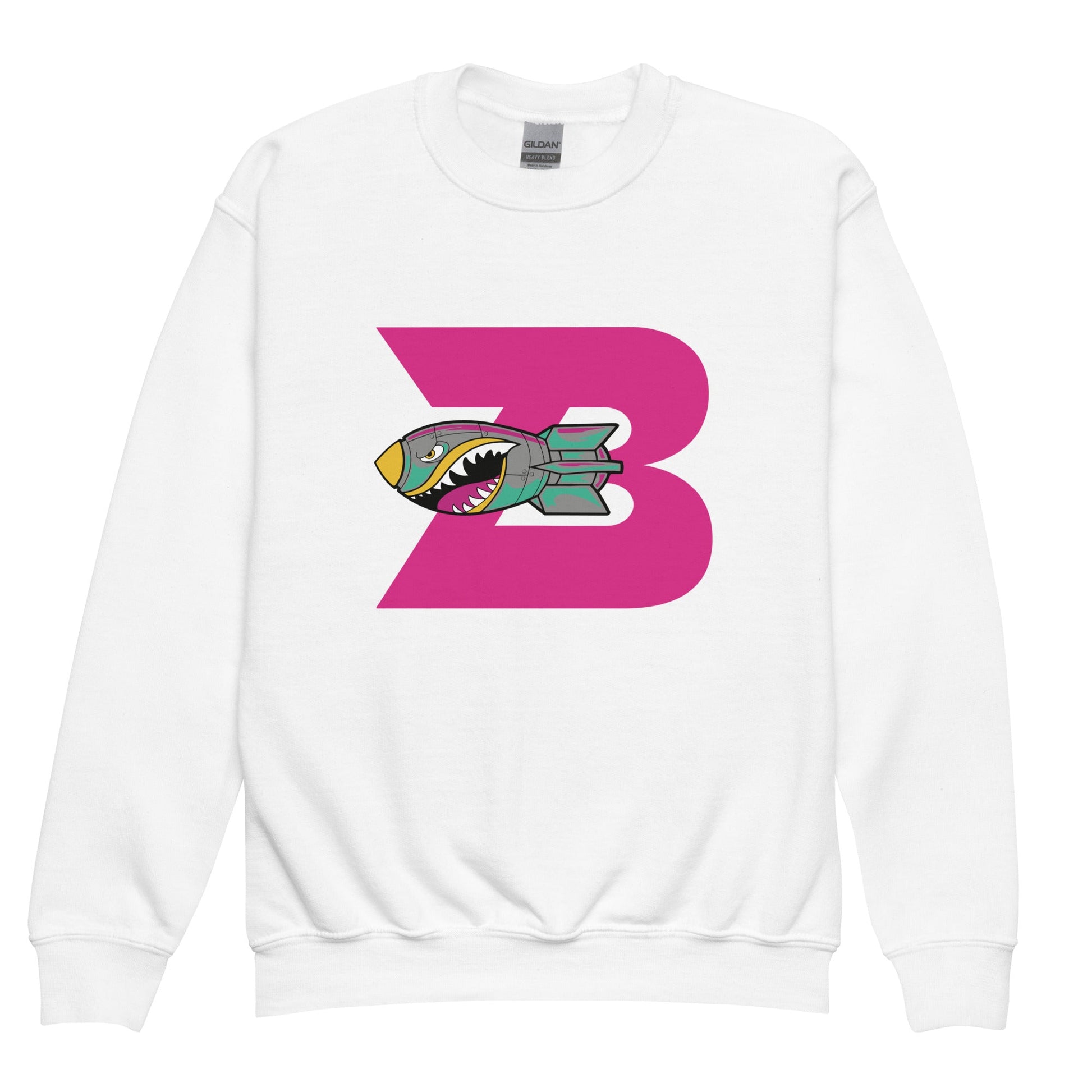 Classic | Youth Sweatshirt | Buffalo Bomb Squad | Pink B