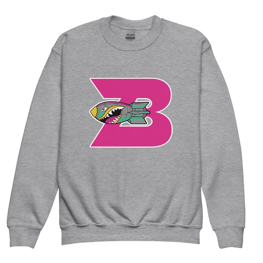 Classic | Youth Sweatshirt | Buffalo Bomb Squad | Pink B