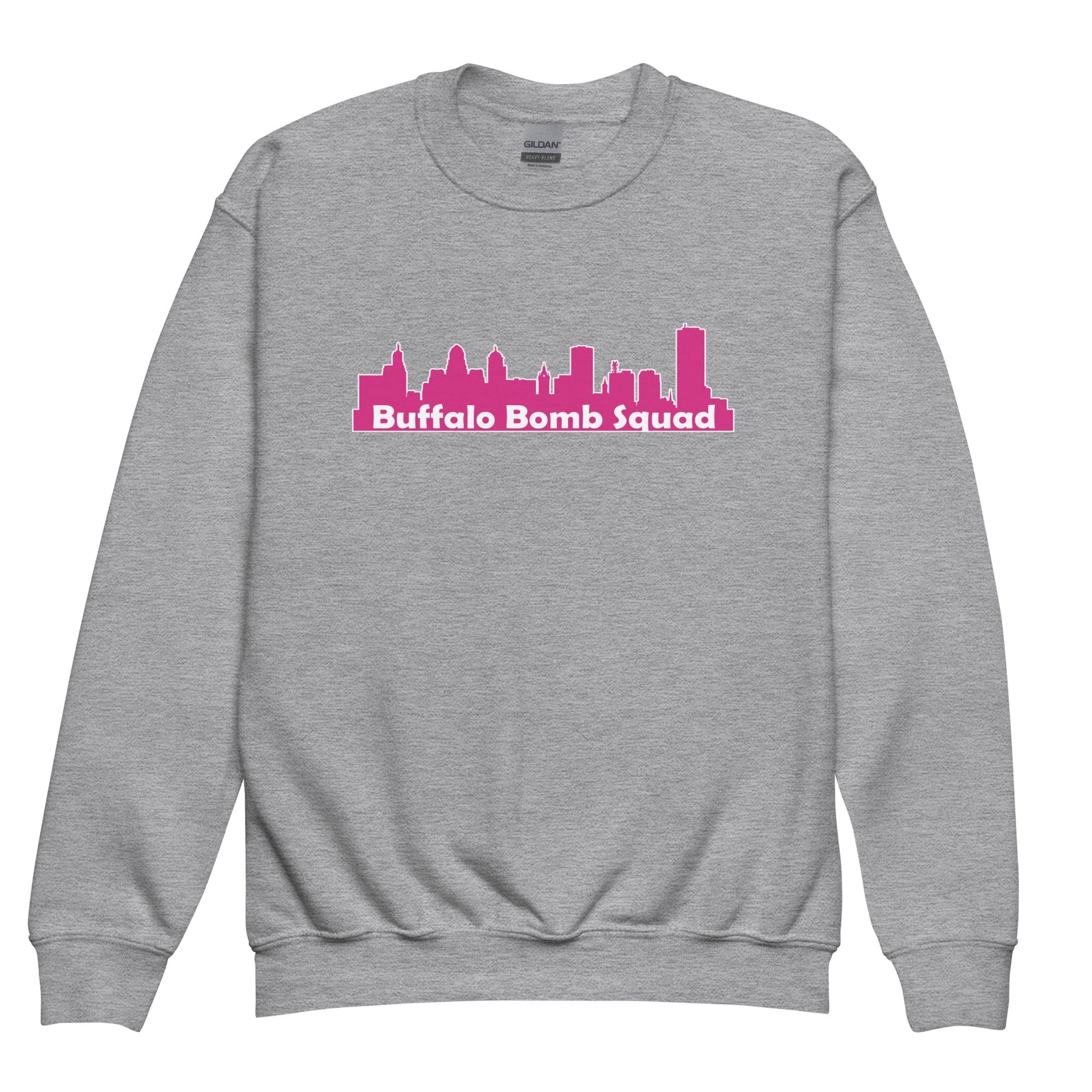 Classic | Youth Sweatshirt | Buffalo Bomb Squad | Skyline Logo
