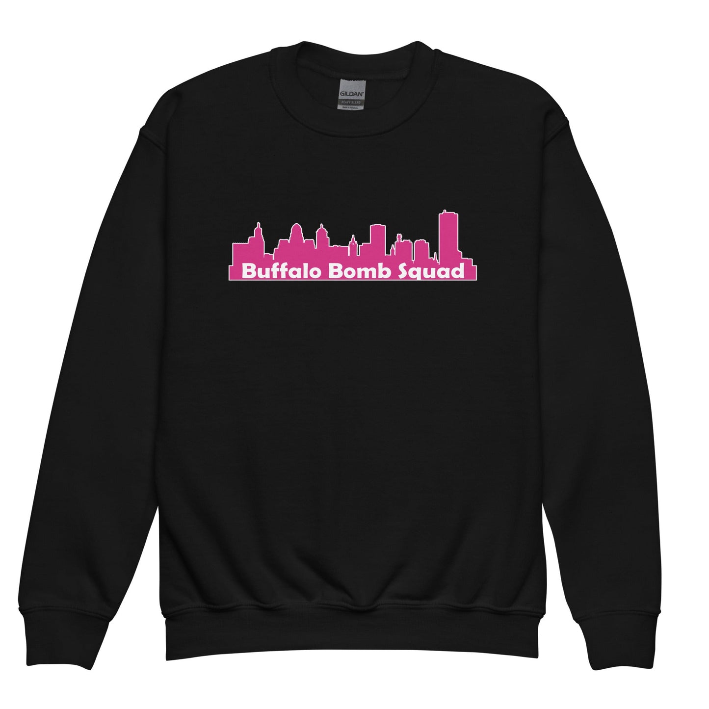 Classic | Youth Sweatshirt | Buffalo Bomb Squad | Skyline Logo