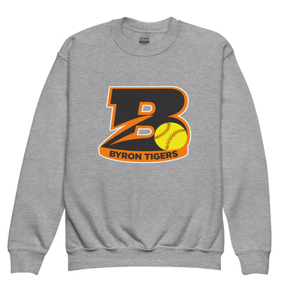 Classic | Youth Sweatshirt | Byron High School Softball | Softball Logo