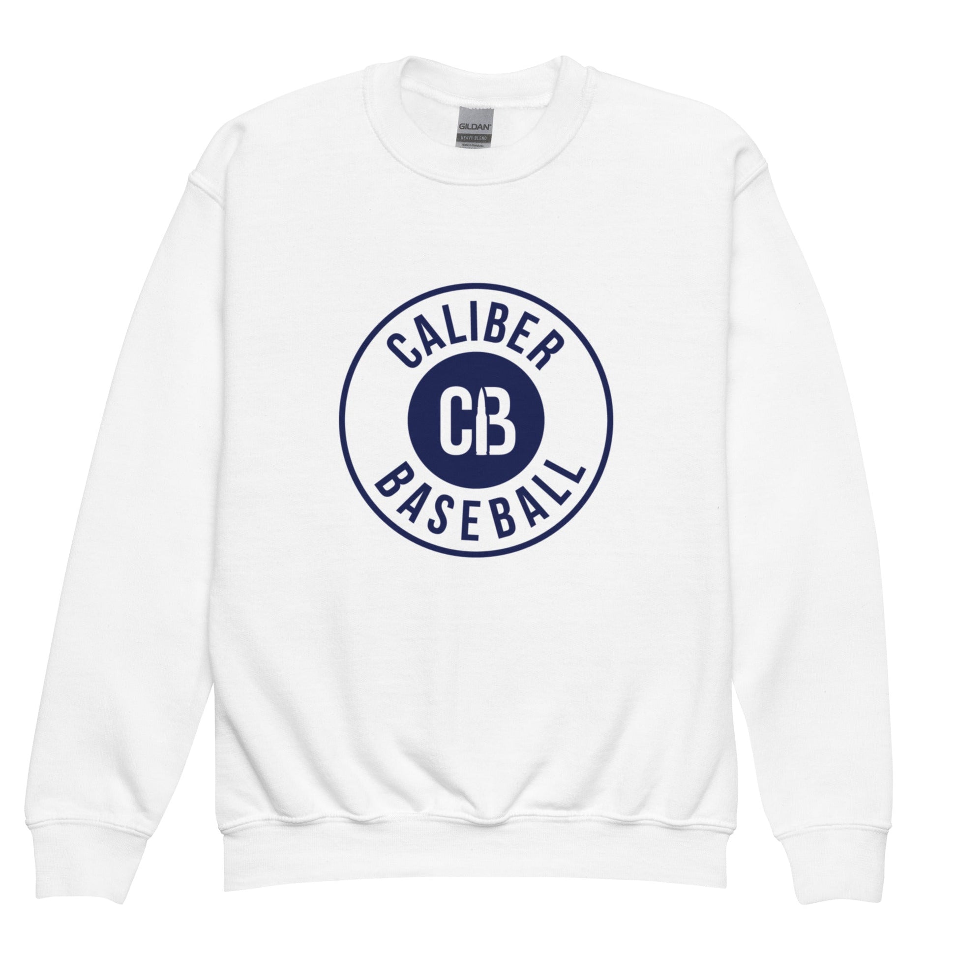 Classic | Youth Sweatshirt | Caliber Baseball | Badge Logo