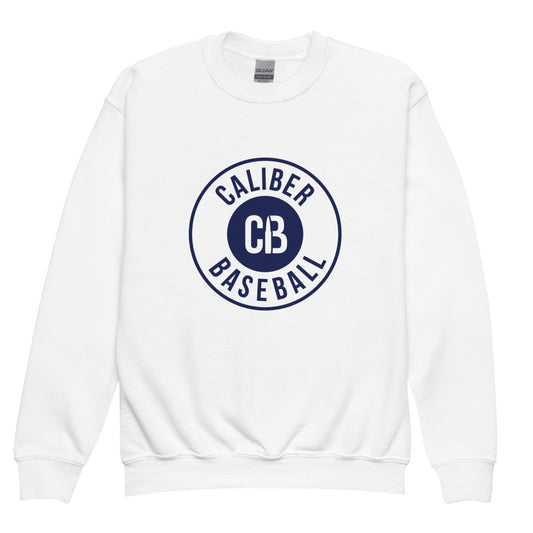 Classic | Youth Sweatshirt | Caliber Baseball | Badge Logo