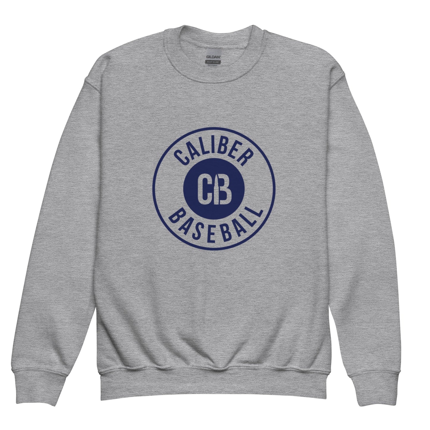 Classic | Youth Sweatshirt | Caliber Baseball | Badge Logo
