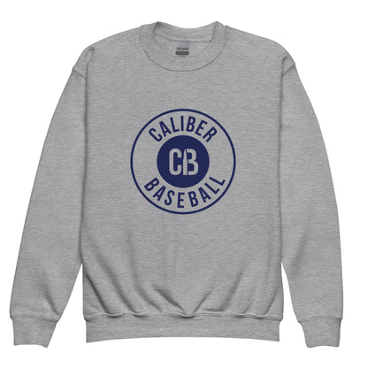 Classic | Youth Sweatshirt | Caliber Baseball | Badge Logo