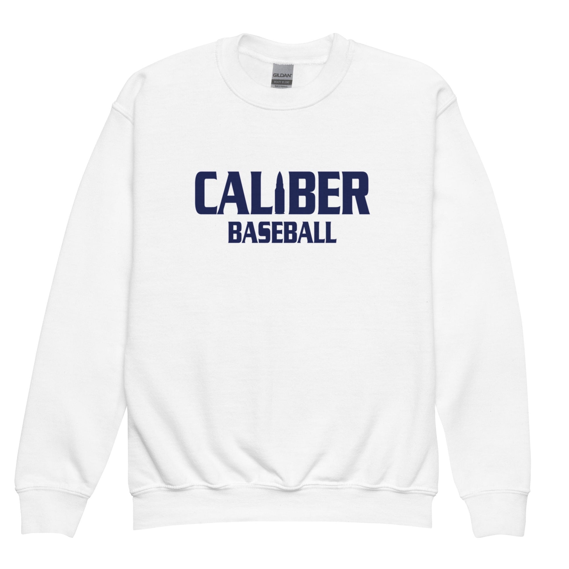 Classic | Youth Sweatshirt | Caliber Baseball | Varsity Script Logo