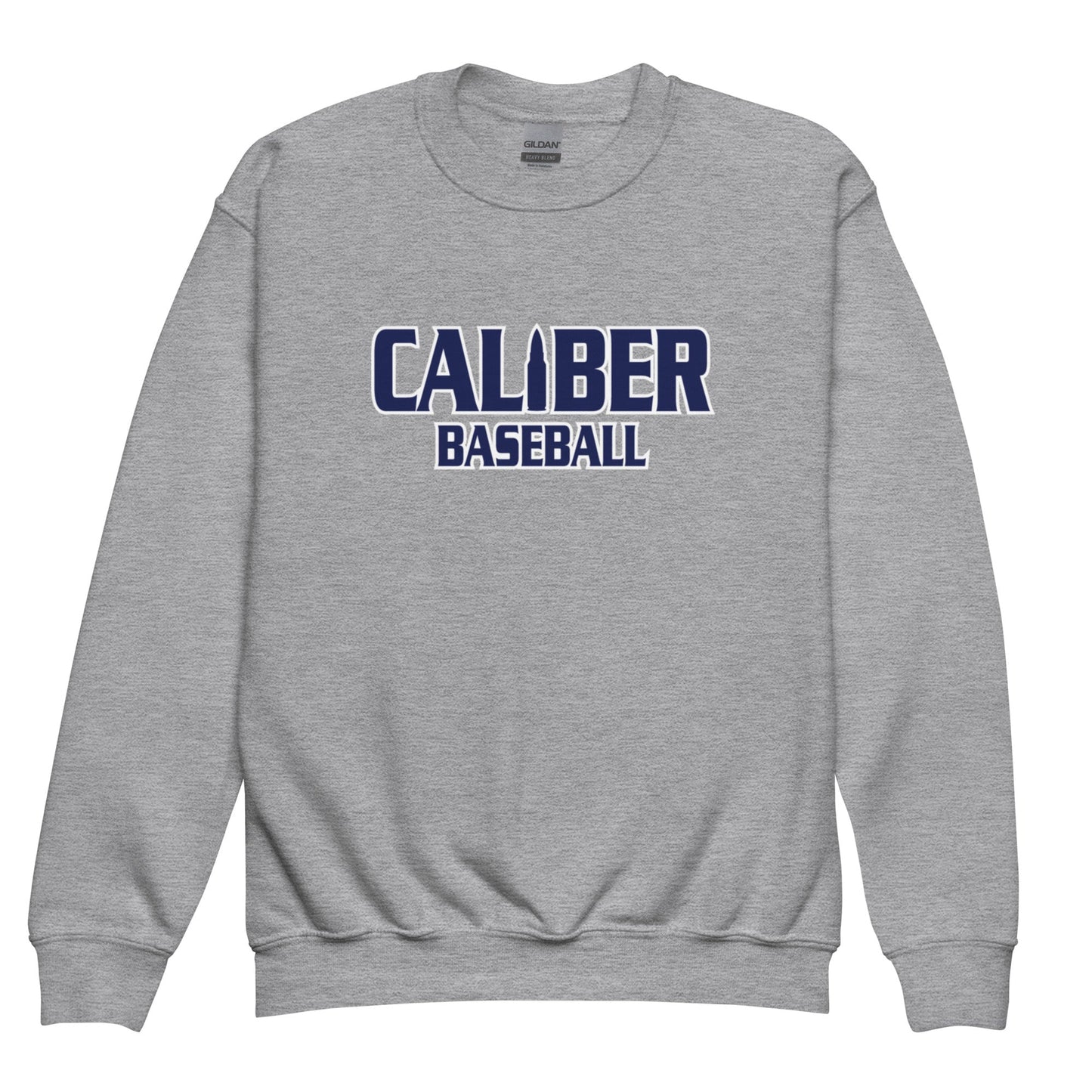 Classic | Youth Sweatshirt | Caliber Baseball | Varsity Script Logo