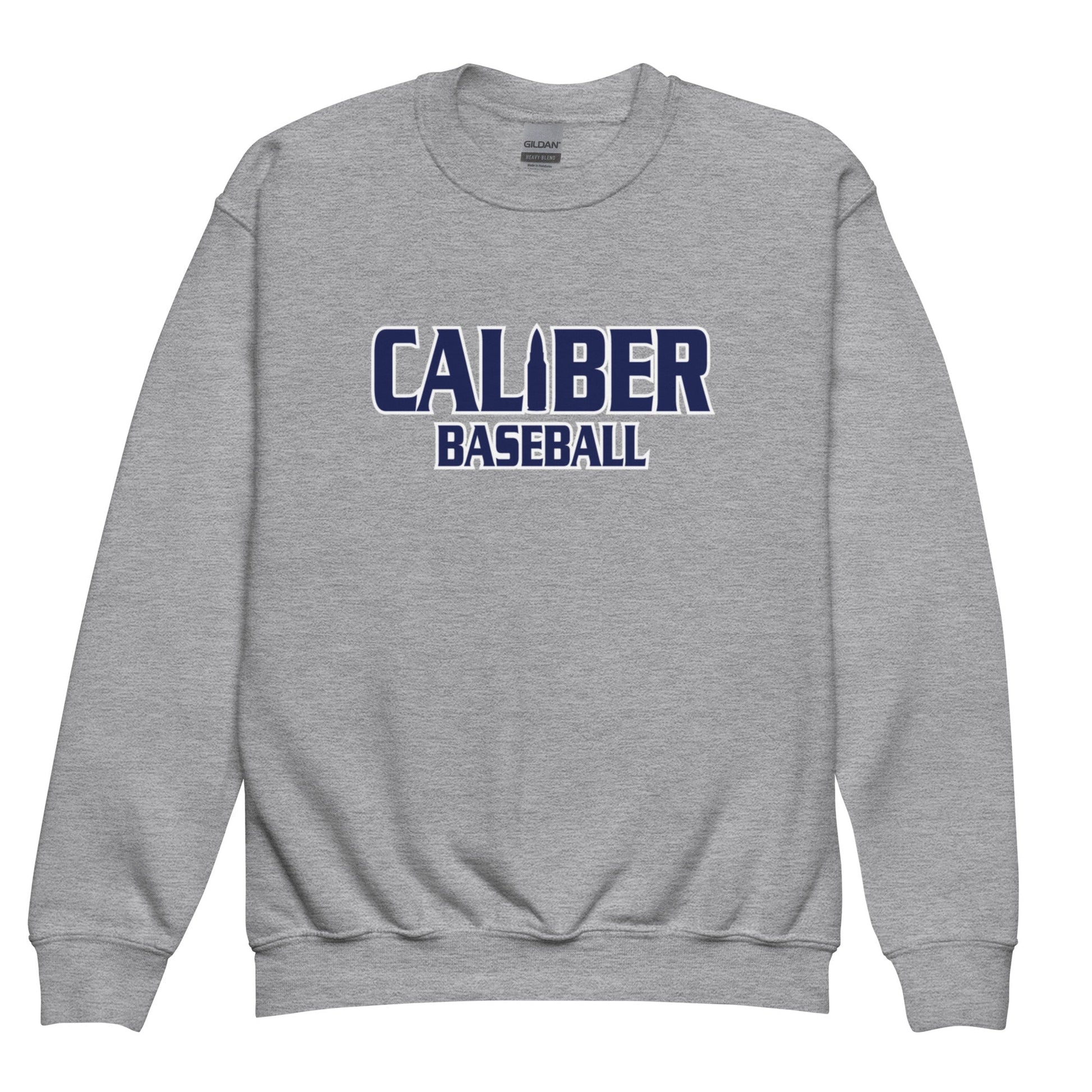 Classic | Youth Sweatshirt | Caliber Baseball | Varsity Script Logo