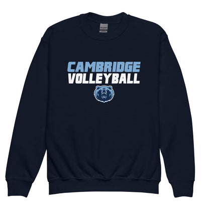 Classic | Youth Sweatshirt | Cambridge Volleyball | Modern Logo