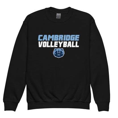 Classic | Youth Sweatshirt | Cambridge Volleyball | Modern Logo