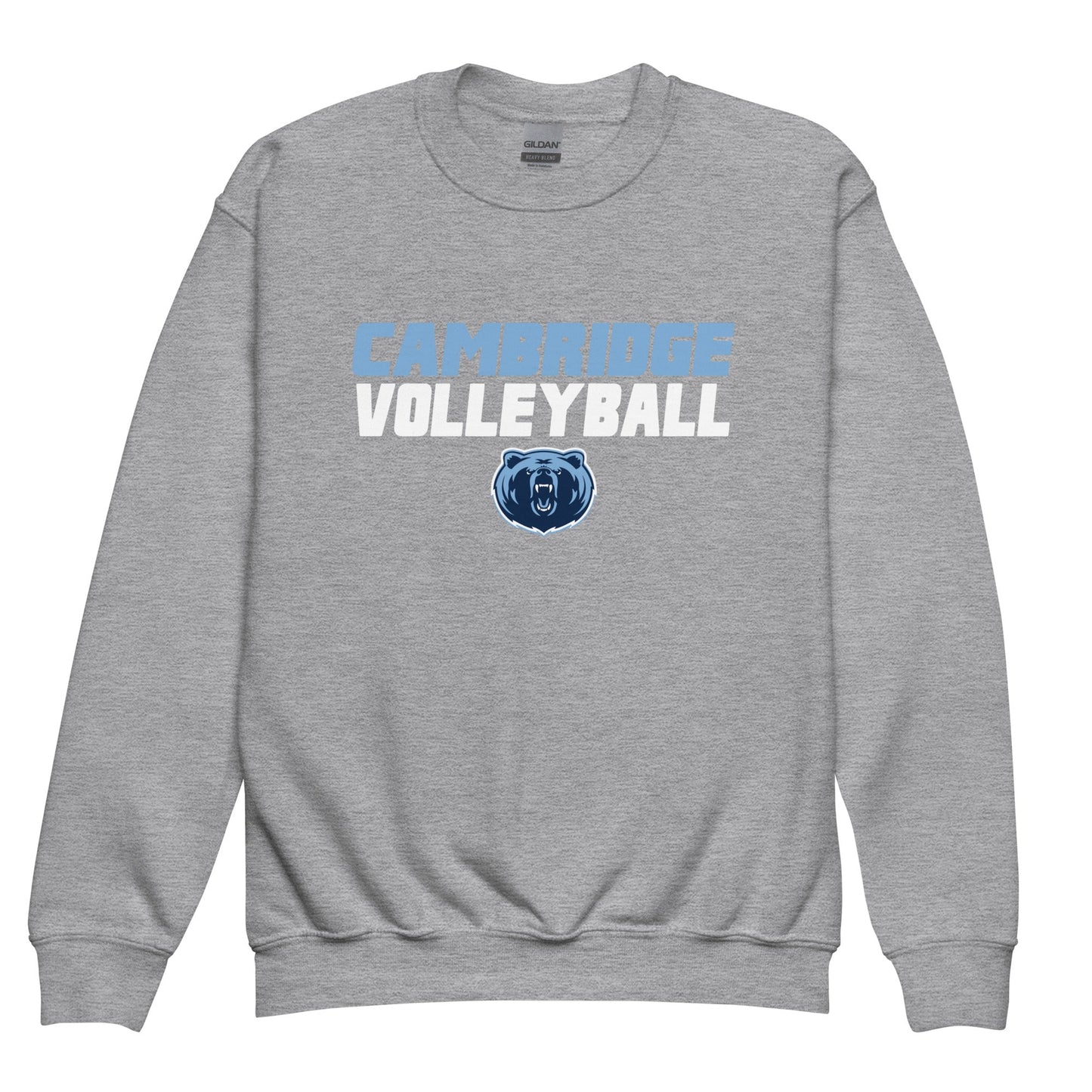 Classic | Youth Sweatshirt | Cambridge Volleyball | Modern Logo