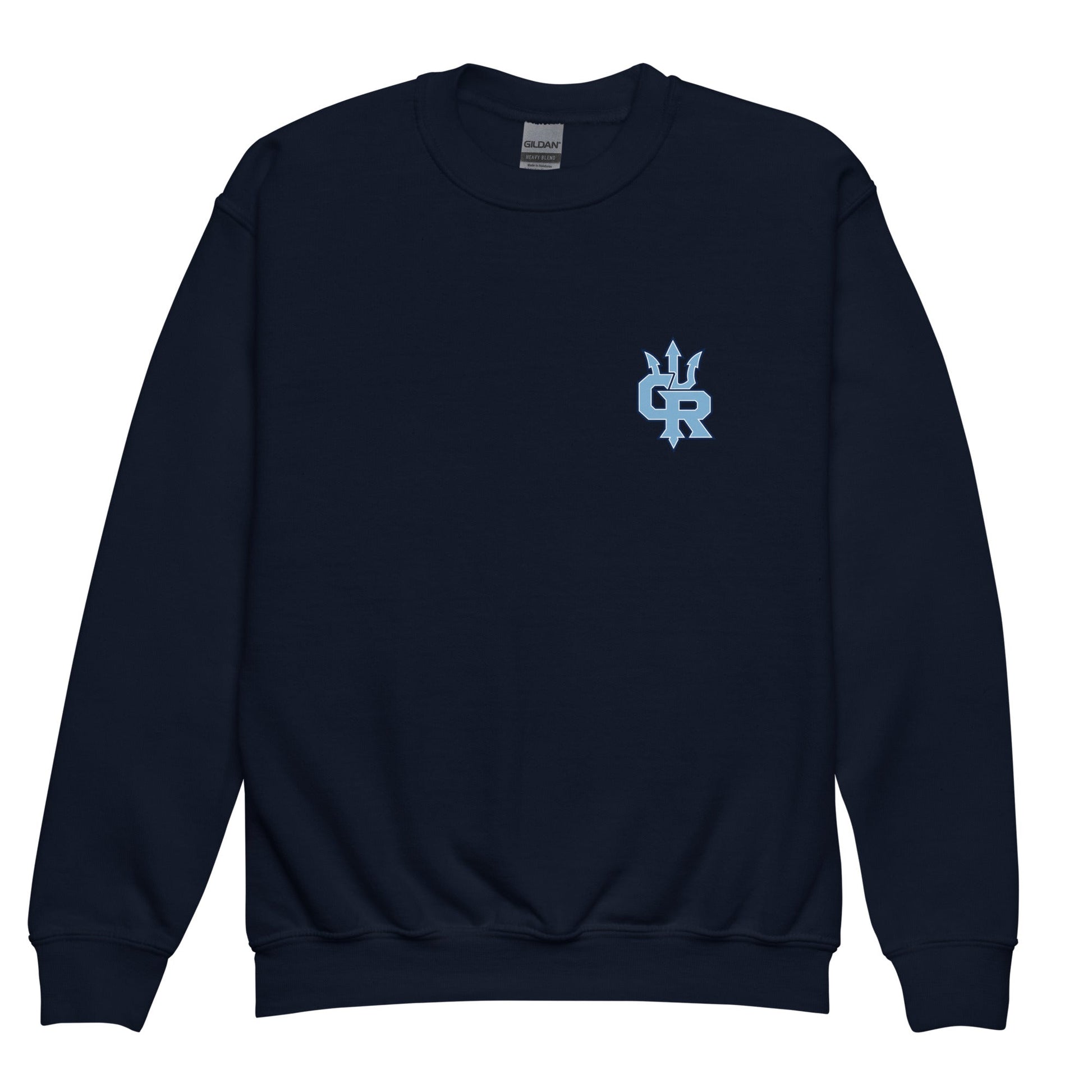 Classic | Youth Sweatshirt | Cape Riptides Baseball | Crest Logo