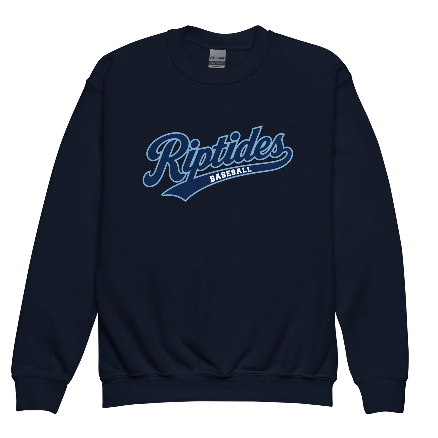 Classic | Youth Sweatshirt | Cape Riptides Baseball | Modern Script Logo