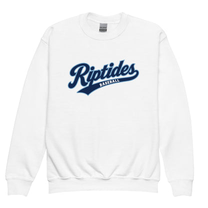 Classic | Youth Sweatshirt | Cape Riptides Baseball | Modern Script Logo