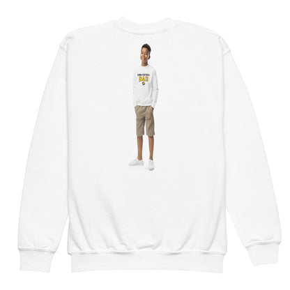 Classic | Youth Sweatshirt | Cardinal Ohara Hawks | Football Dad Logo