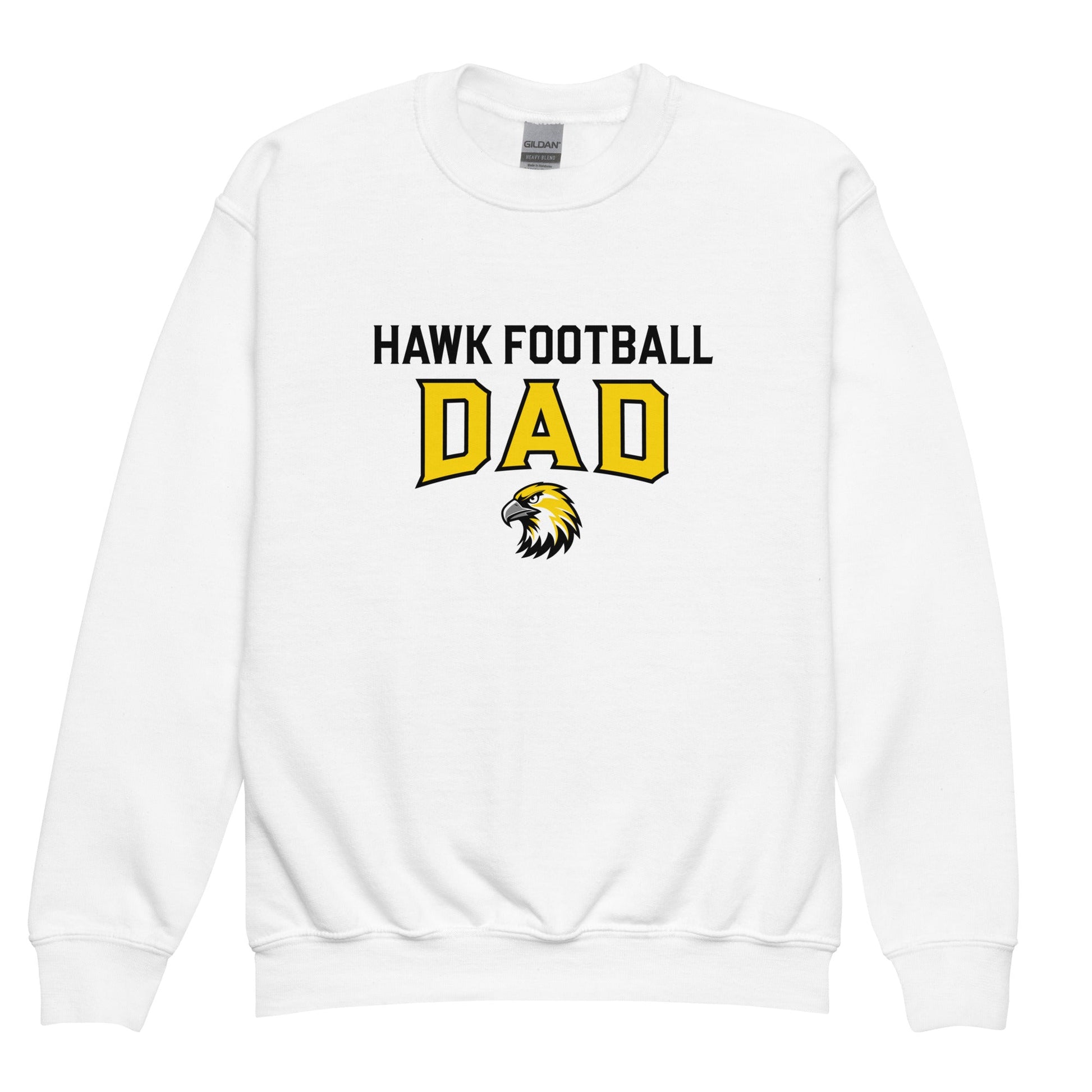 Classic | Youth Sweatshirt | Cardinal Ohara Hawks | Football Dad Logo