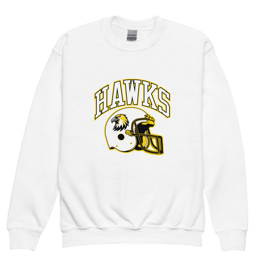 Classic | Youth Sweatshirt | Cardinal Ohara Hawks | Football Helmet Logo