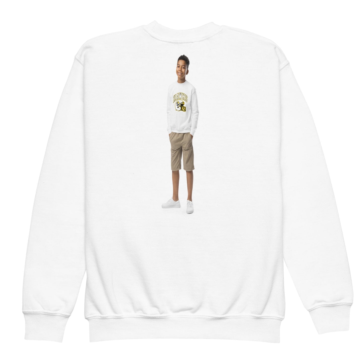 Classic | Youth Sweatshirt | Cardinal Ohara Hawks | Football Helmet Logo