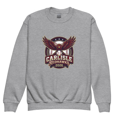 Classic | Youth Sweatshirt | Carlisle Redhawks | Emblem Logo