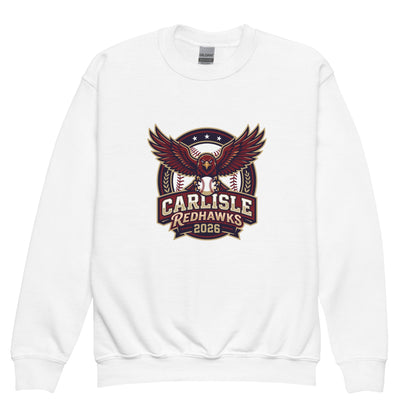 Classic | Youth Sweatshirt | Carlisle Redhawks | Emblem Logo