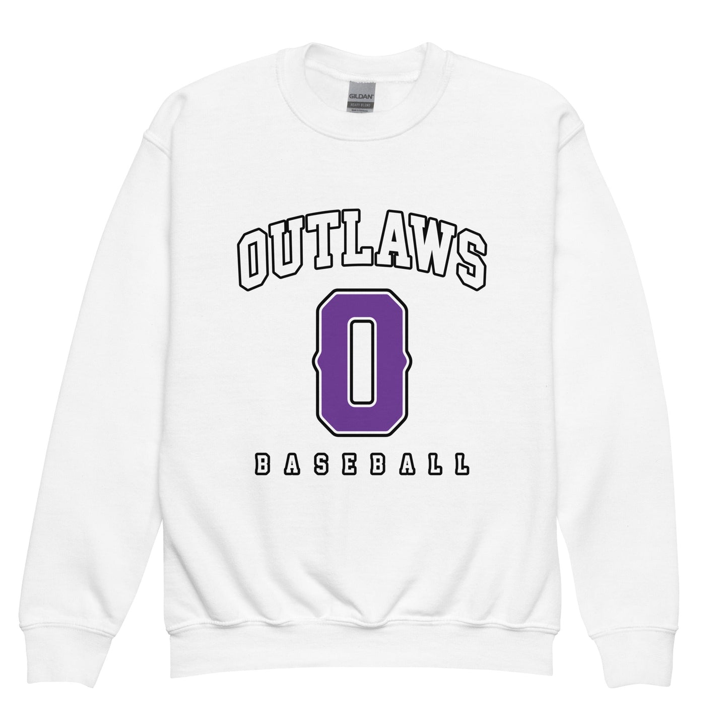 Classic | Youth Sweatshirt | Carolina Outlaws Baseball | Atheltics Logo