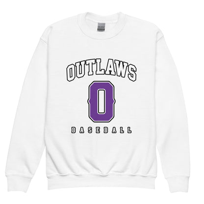 Classic | Youth Sweatshirt | Carolina Outlaws Baseball | Atheltics Logo