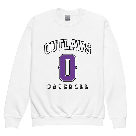 Classic | Youth Sweatshirt | Carolina Outlaws Baseball | Atheltics Logo
