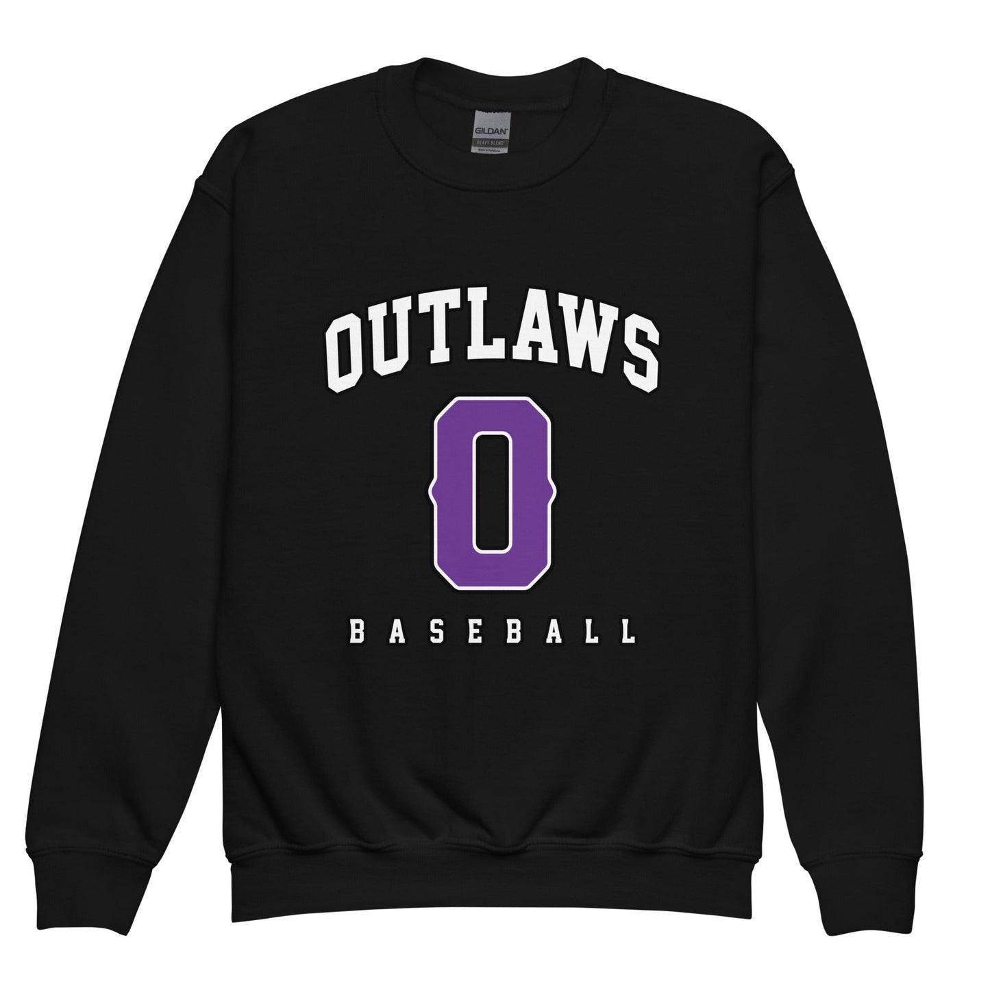 Classic | Youth Sweatshirt | Carolina Outlaws Baseball | Atheltics Logo