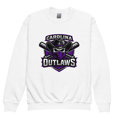 Classic | Youth Sweatshirt | Carolina Outlaws Baseball | Shield Logo