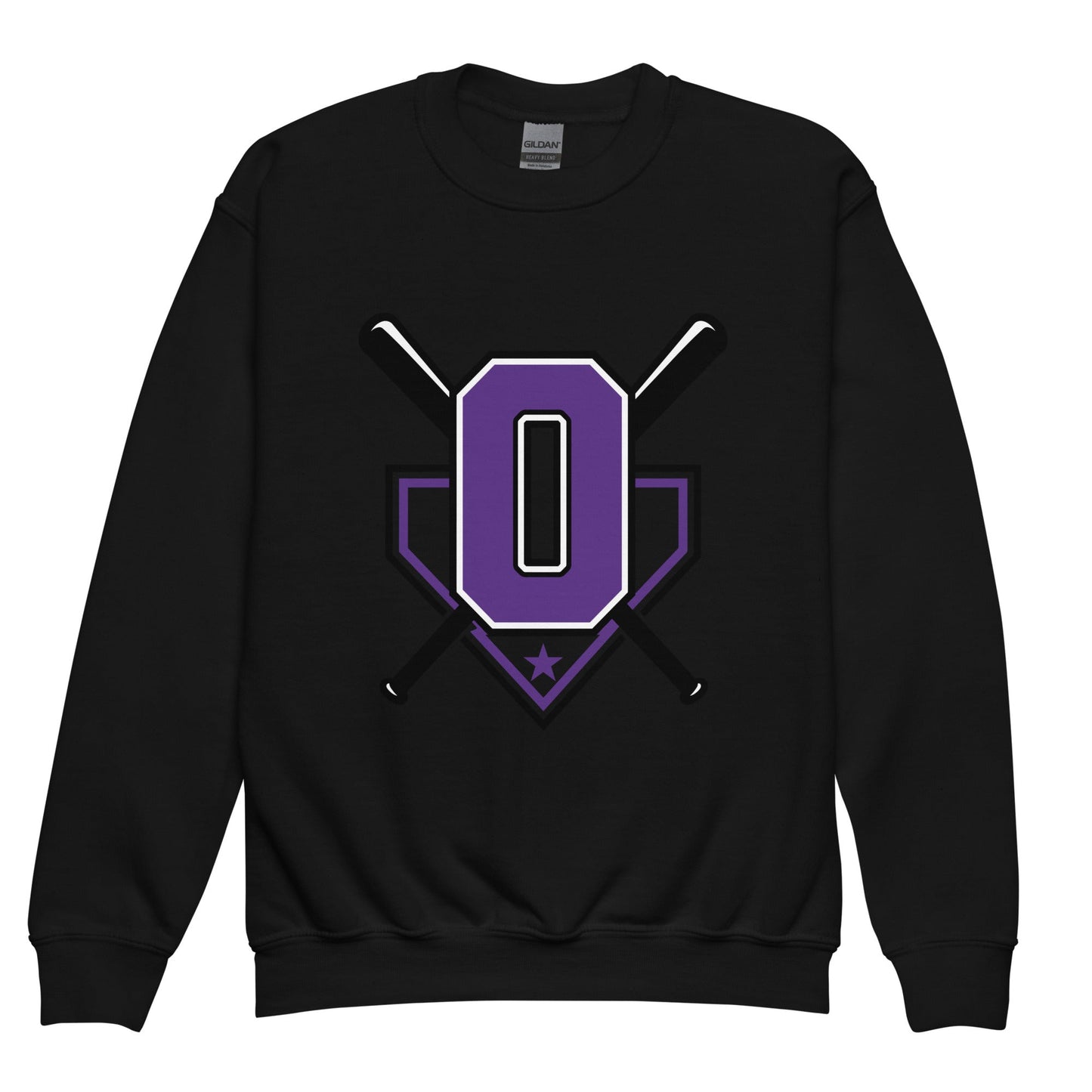 Classic | Youth Sweatshirt | Carolina Outlaws Baseball | Vanguard Logo