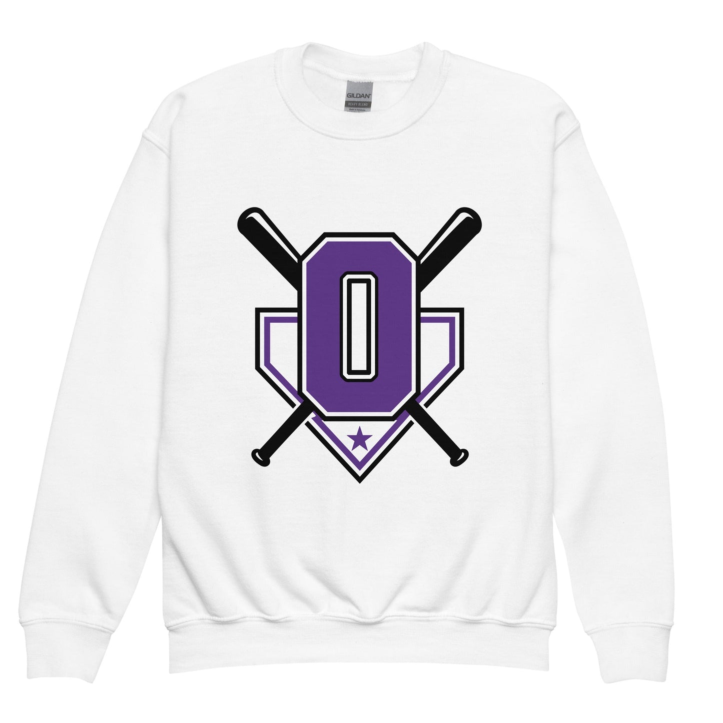 Classic | Youth Sweatshirt | Carolina Outlaws Baseball | Vanguard Logo