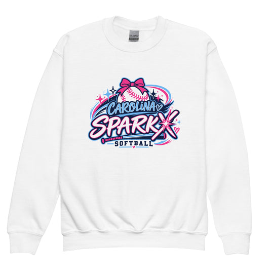Classic | Youth Sweatshirt | Carolina Sparkx | Crest Logo