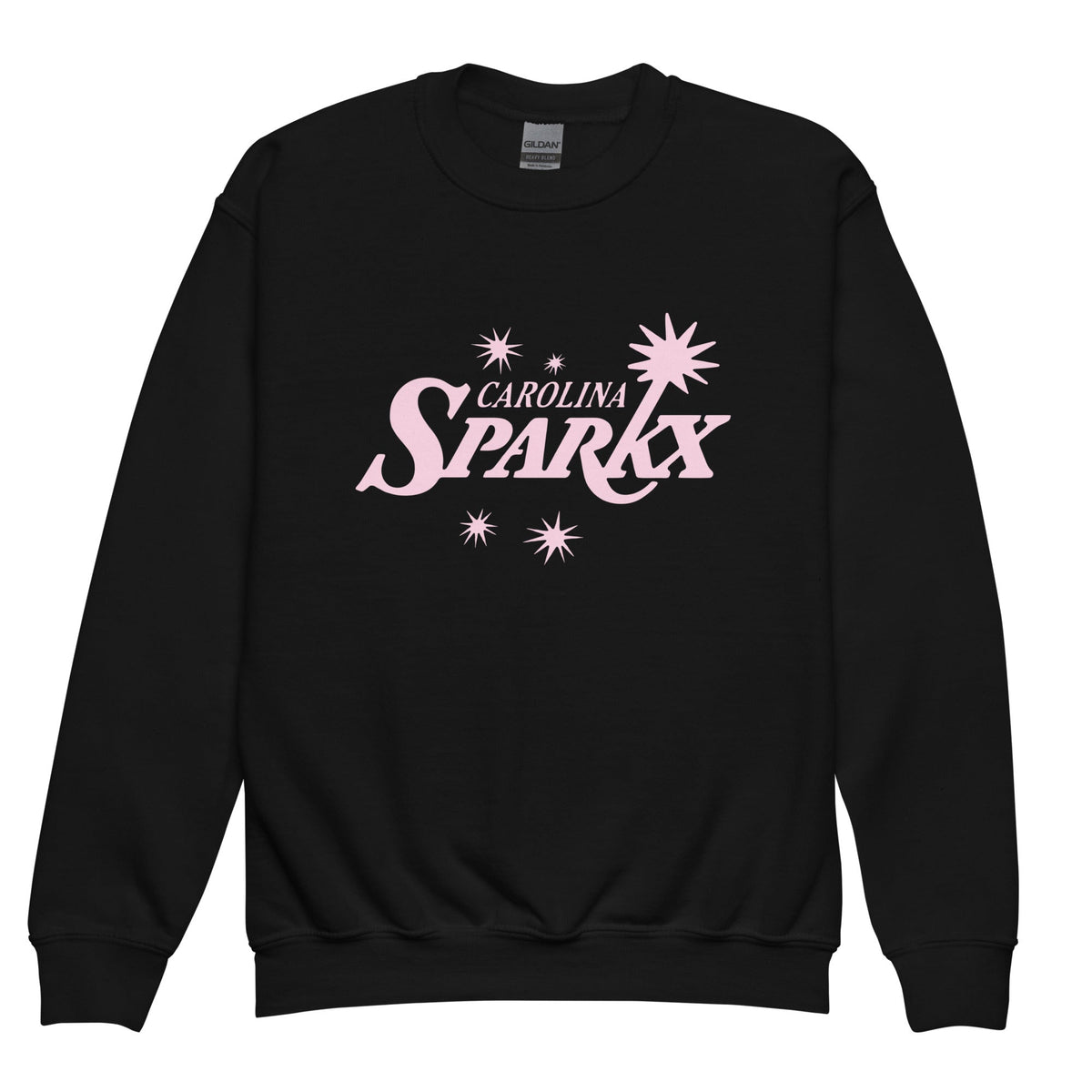 Classic | Youth Sweatshirt | Carolina Sparkx | Modern Script Logo