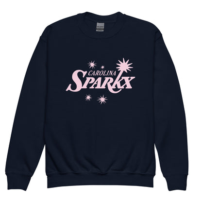 Classic | Youth Sweatshirt | Carolina Sparkx | Modern Script Logo