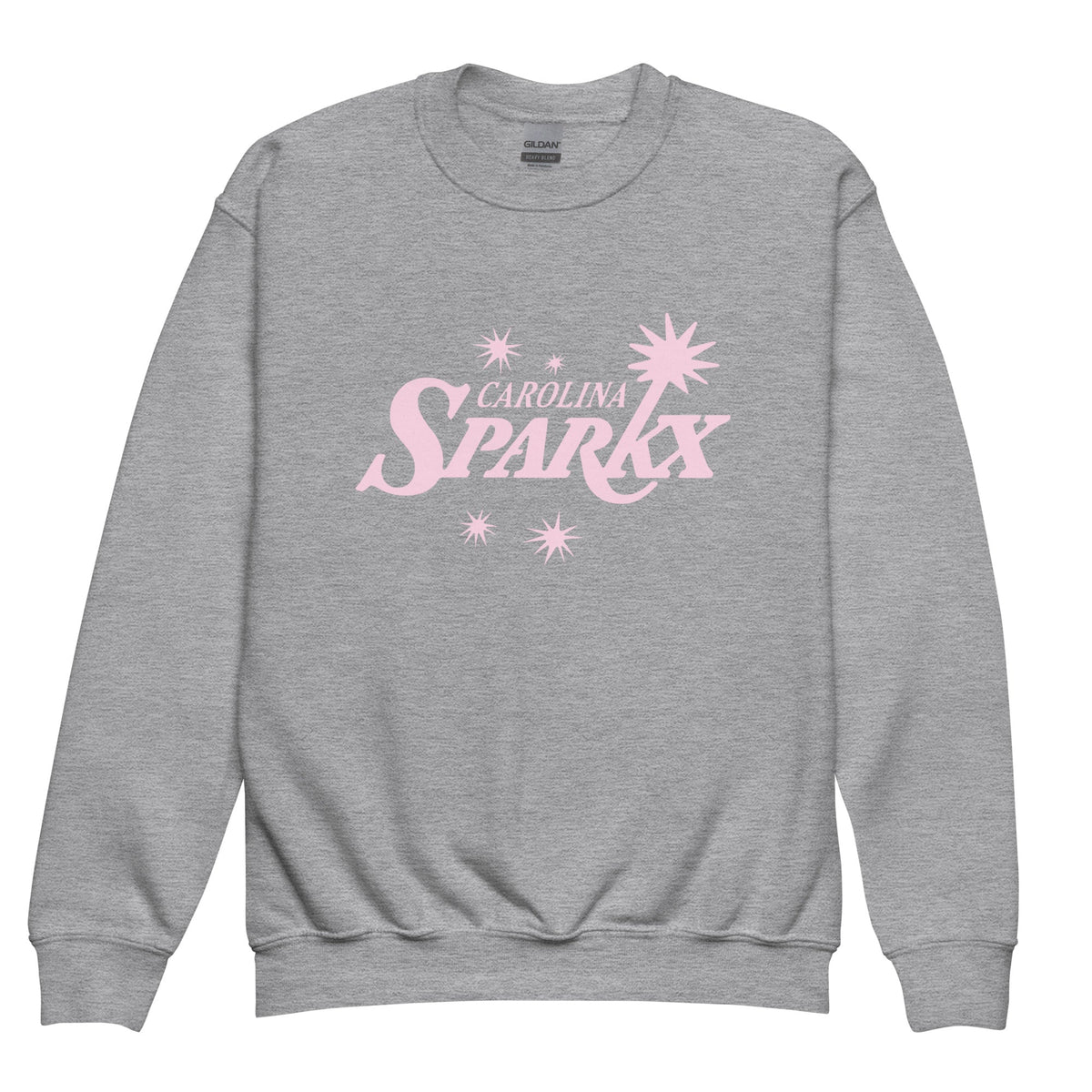 Classic | Youth Sweatshirt | Carolina Sparkx | Modern Script Logo