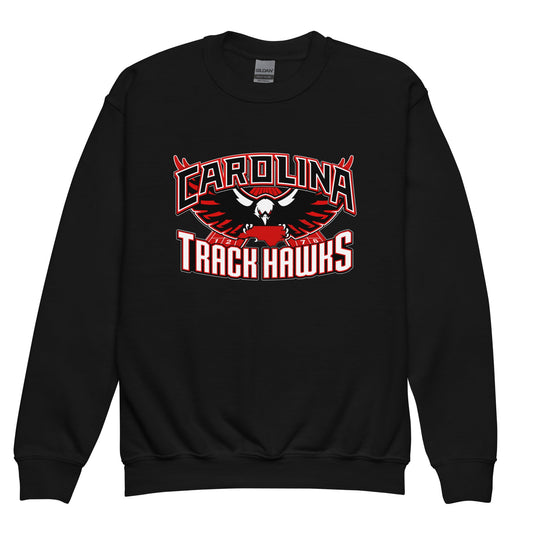 Classic | Youth Sweatshirt | Carolina track Hawks | Emblem Logo