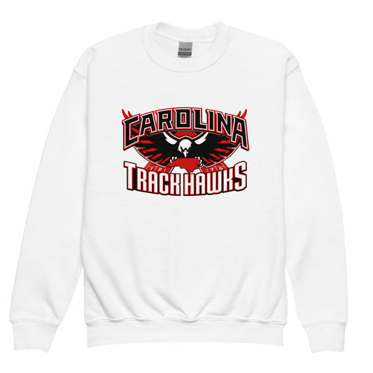 Classic | Youth Sweatshirt | Carolina track Hawks | Emblem Logo