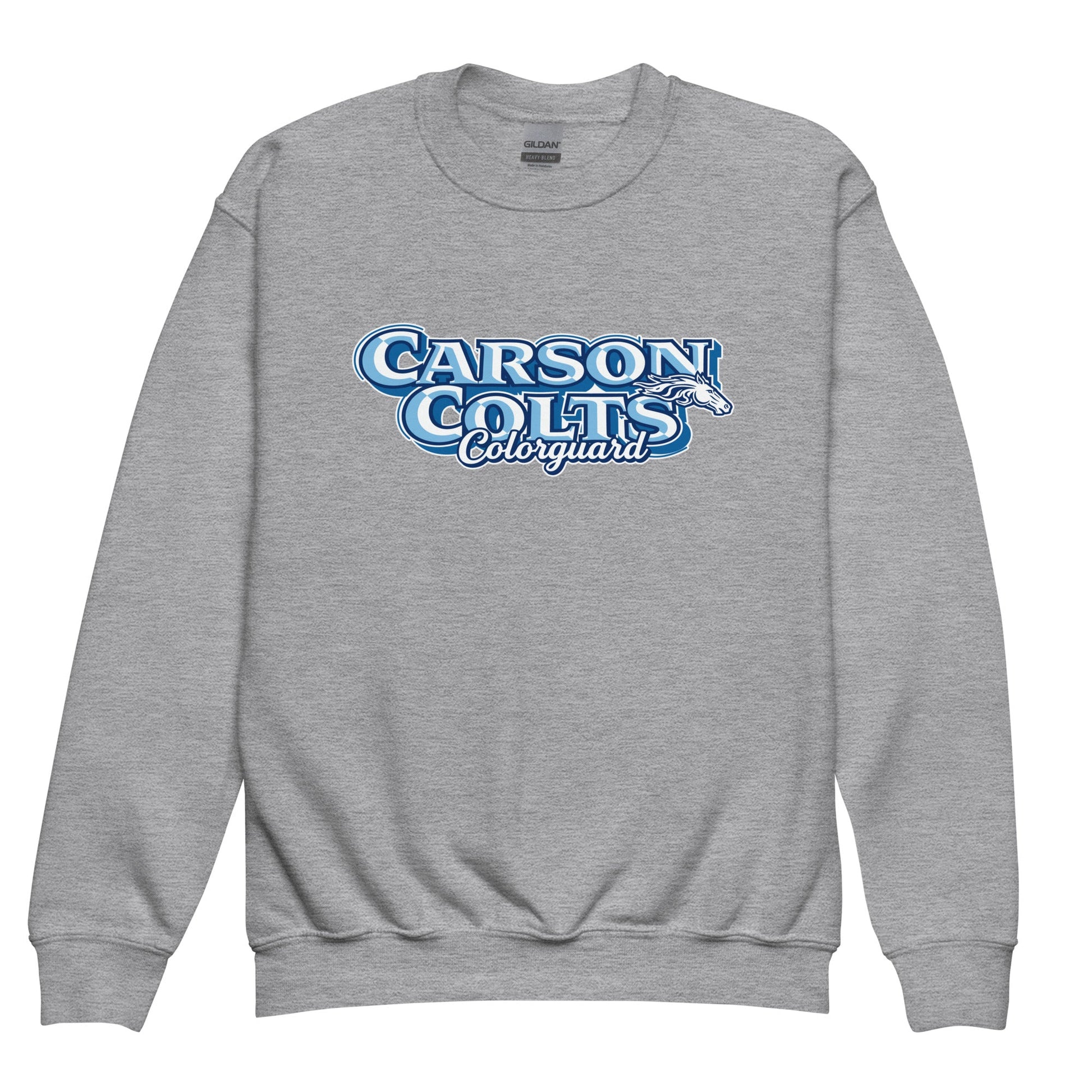 Classic | Youth Sweatshirt | Carson Colorguard | Colts Logo