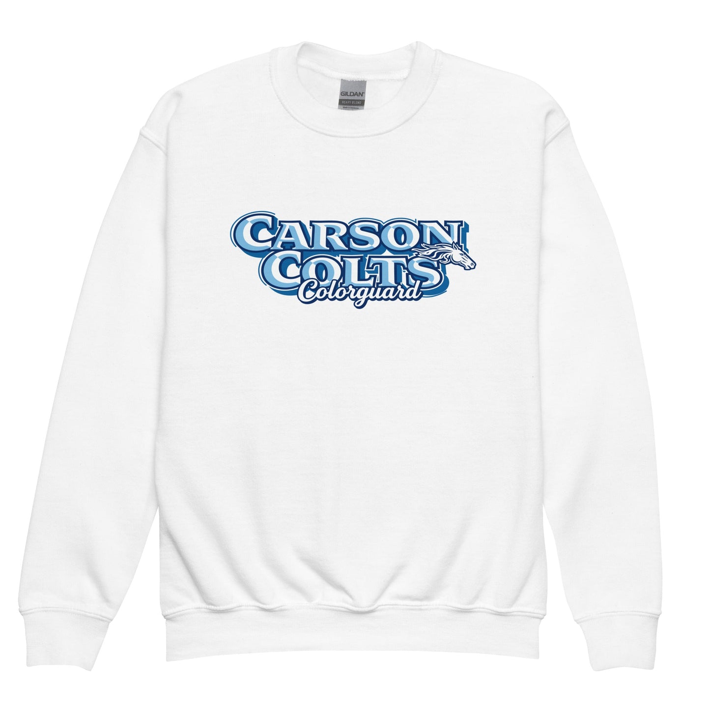 Classic | Youth Sweatshirt | Carson Colorguard | Colts Logo